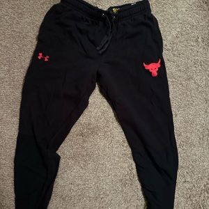 Under Armour project rock terry joggers
